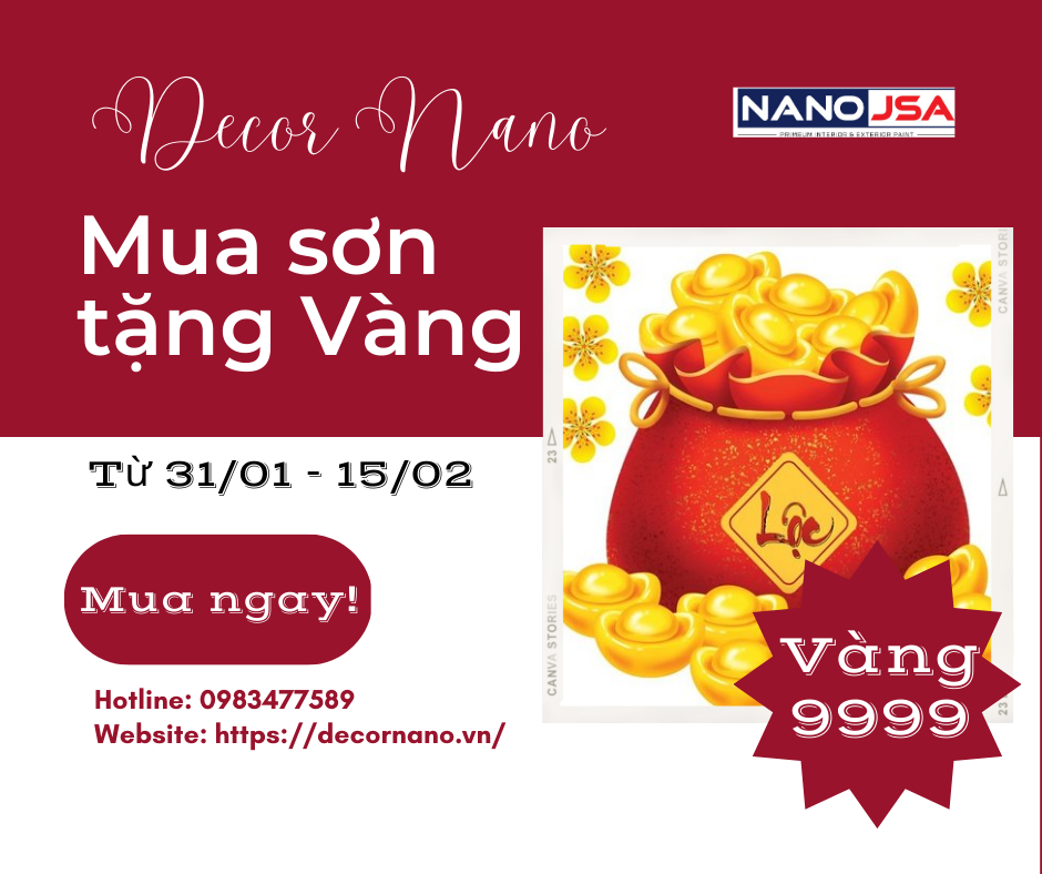 Chương trình lì xì đầu năm: Nhập hàng khai Xuân – Nhận vàng 9999